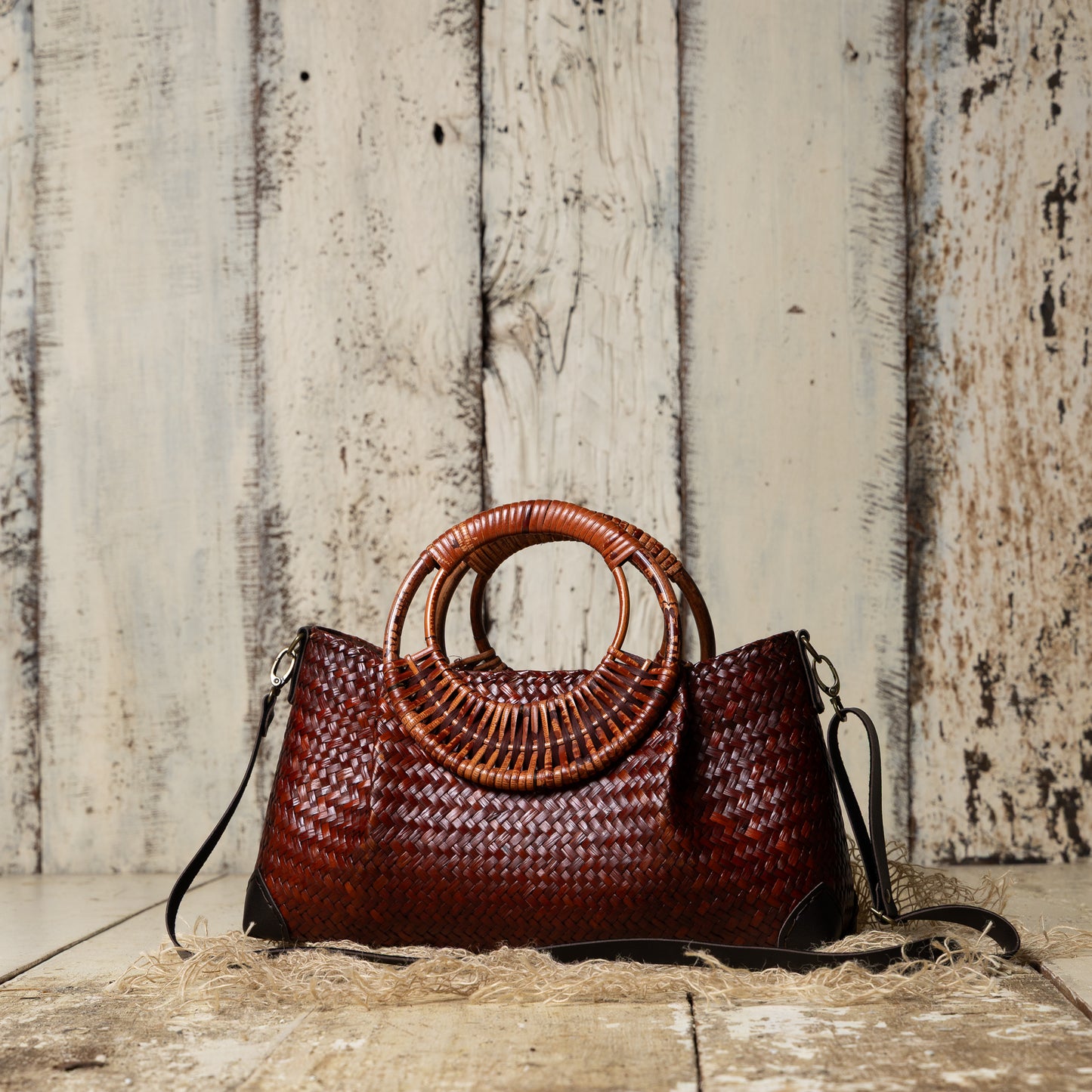 Woven Tales (Maroon)