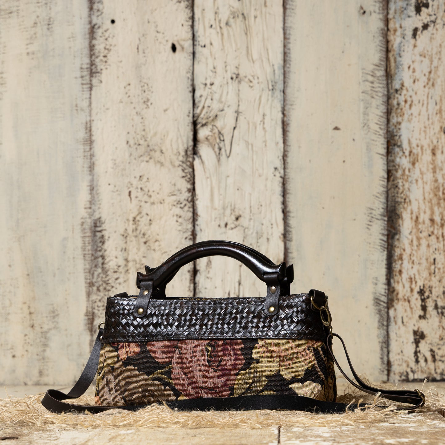 Willow Bloom Bag (12*6) - Misty Black