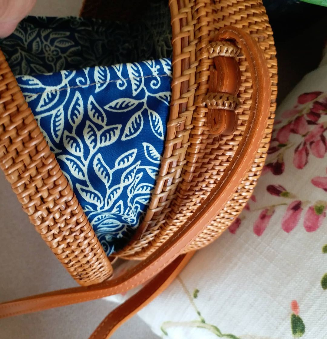 Handwoven Plain Roundbag