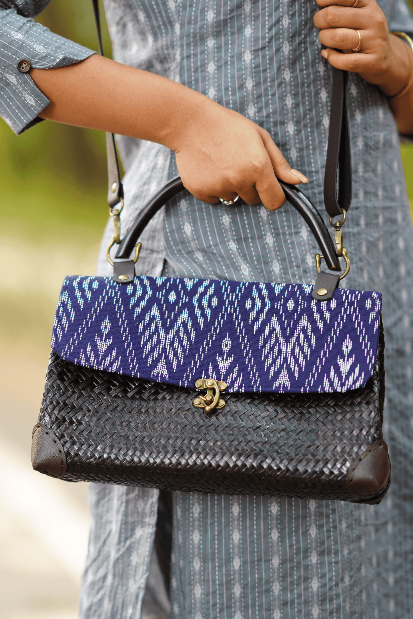 Indigo Cultural Weave