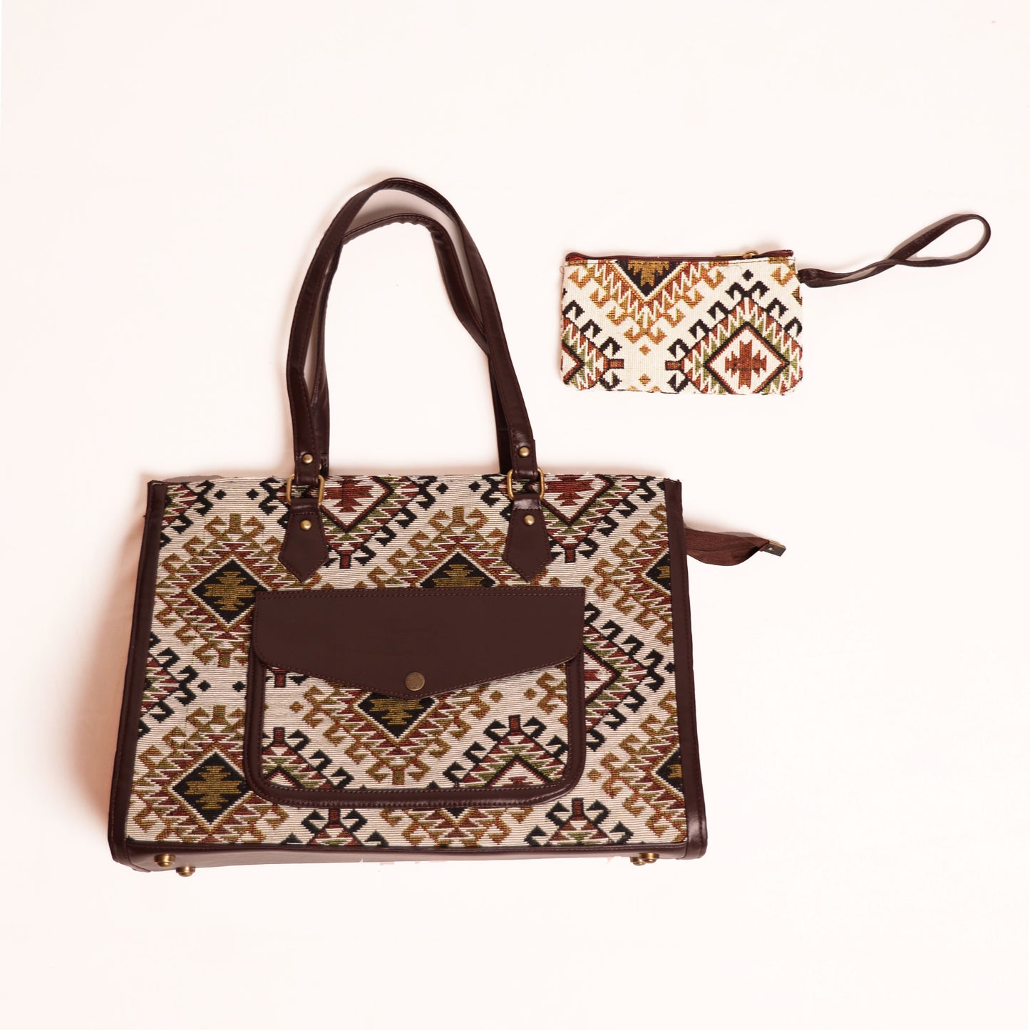 WorkWorld Tote (Aztec Print)
