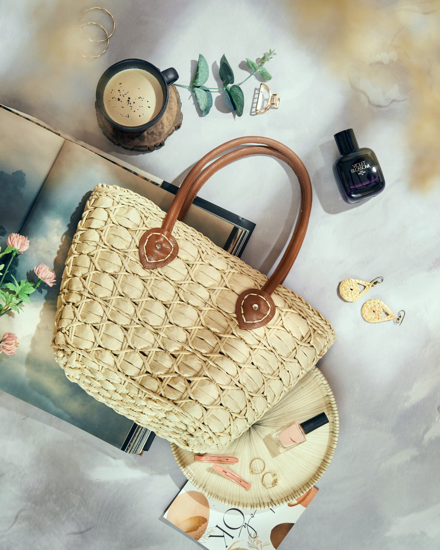 Ivory Strawbag