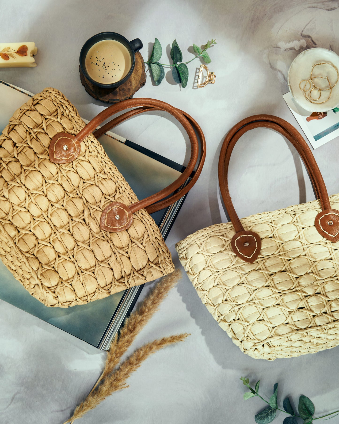 Ivory Strawbag