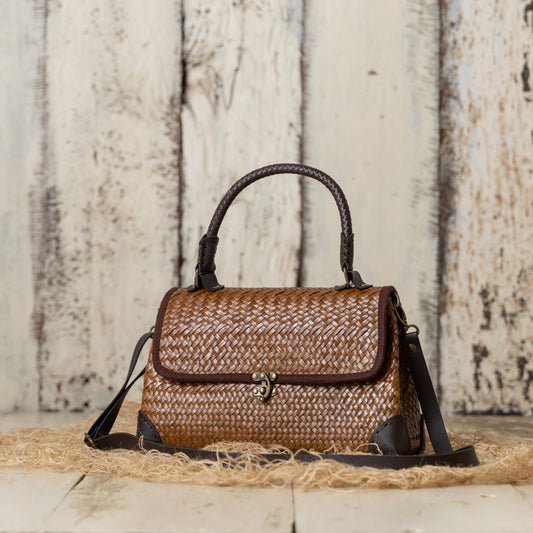 Bask and Braid Walnut Brown