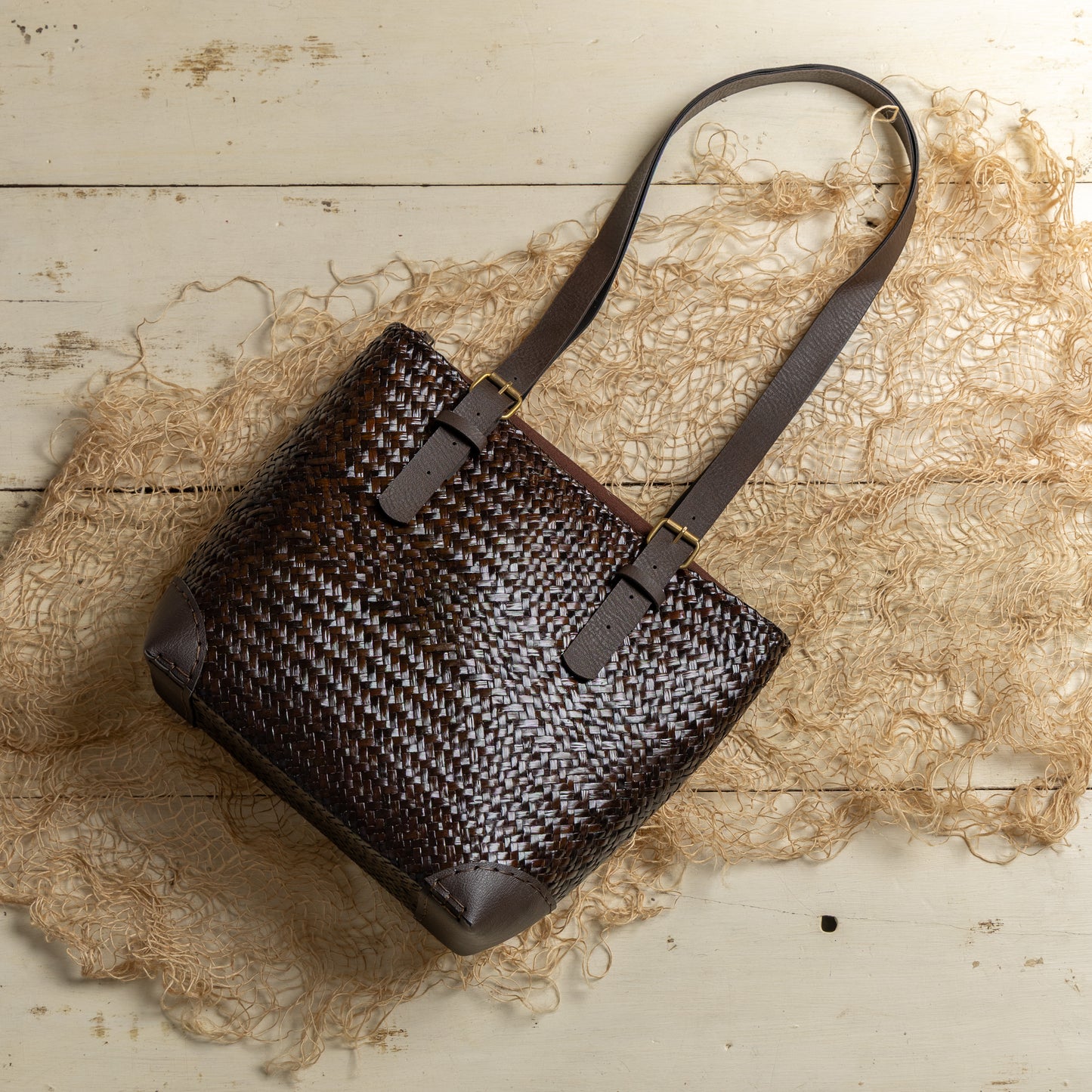 Medium Tote Bag Deep Brown