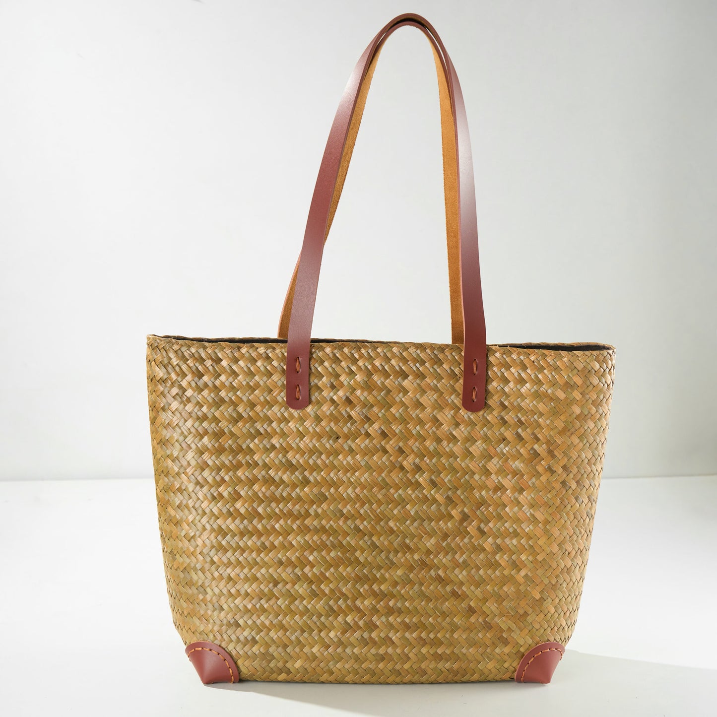Natural Woven Totebag