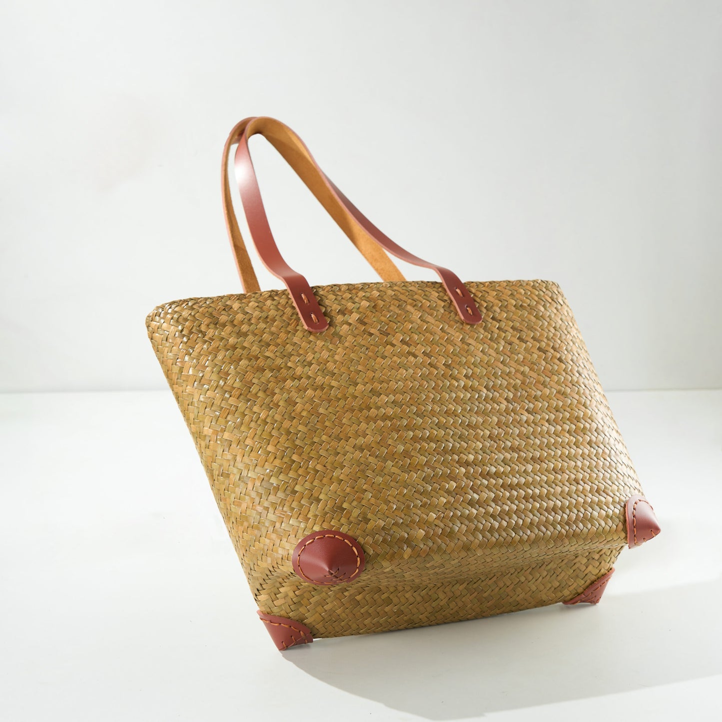 Natural Woven Totebag