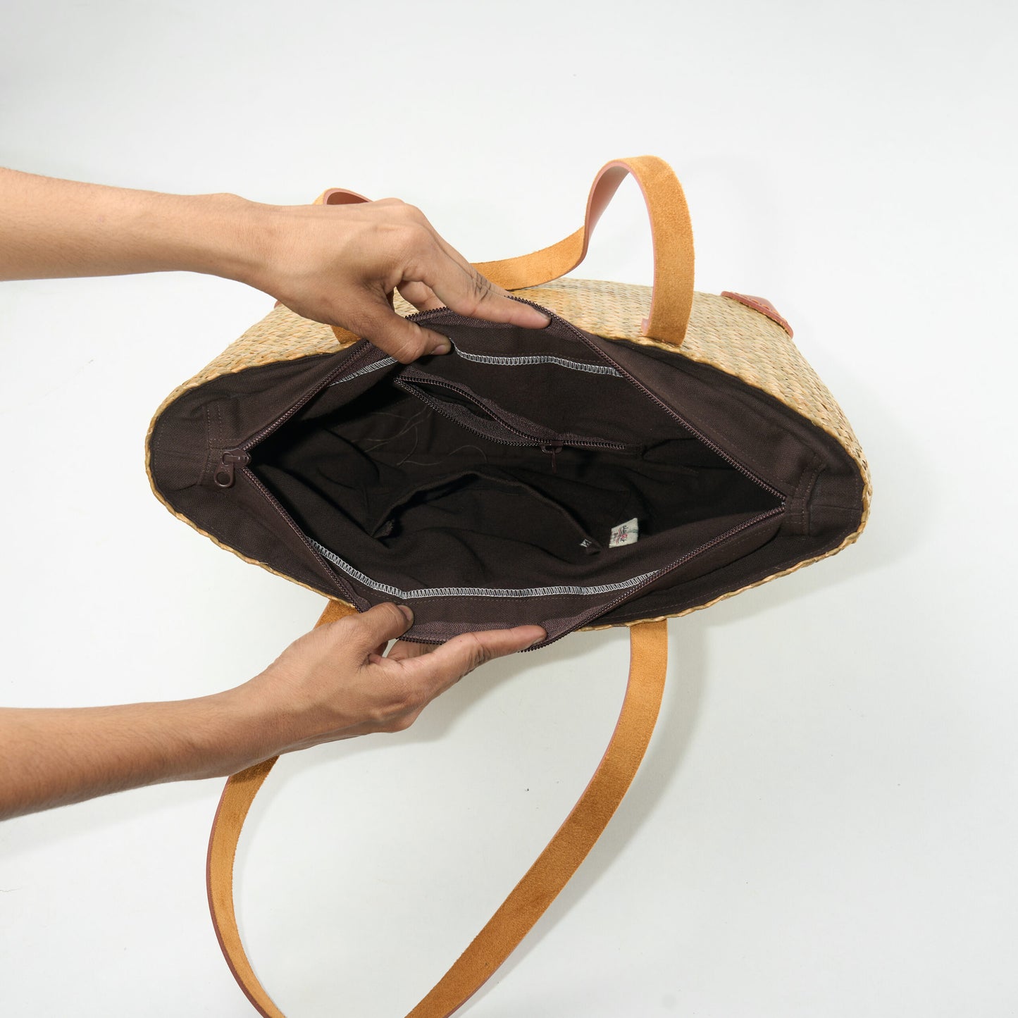 Natural Woven Totebag