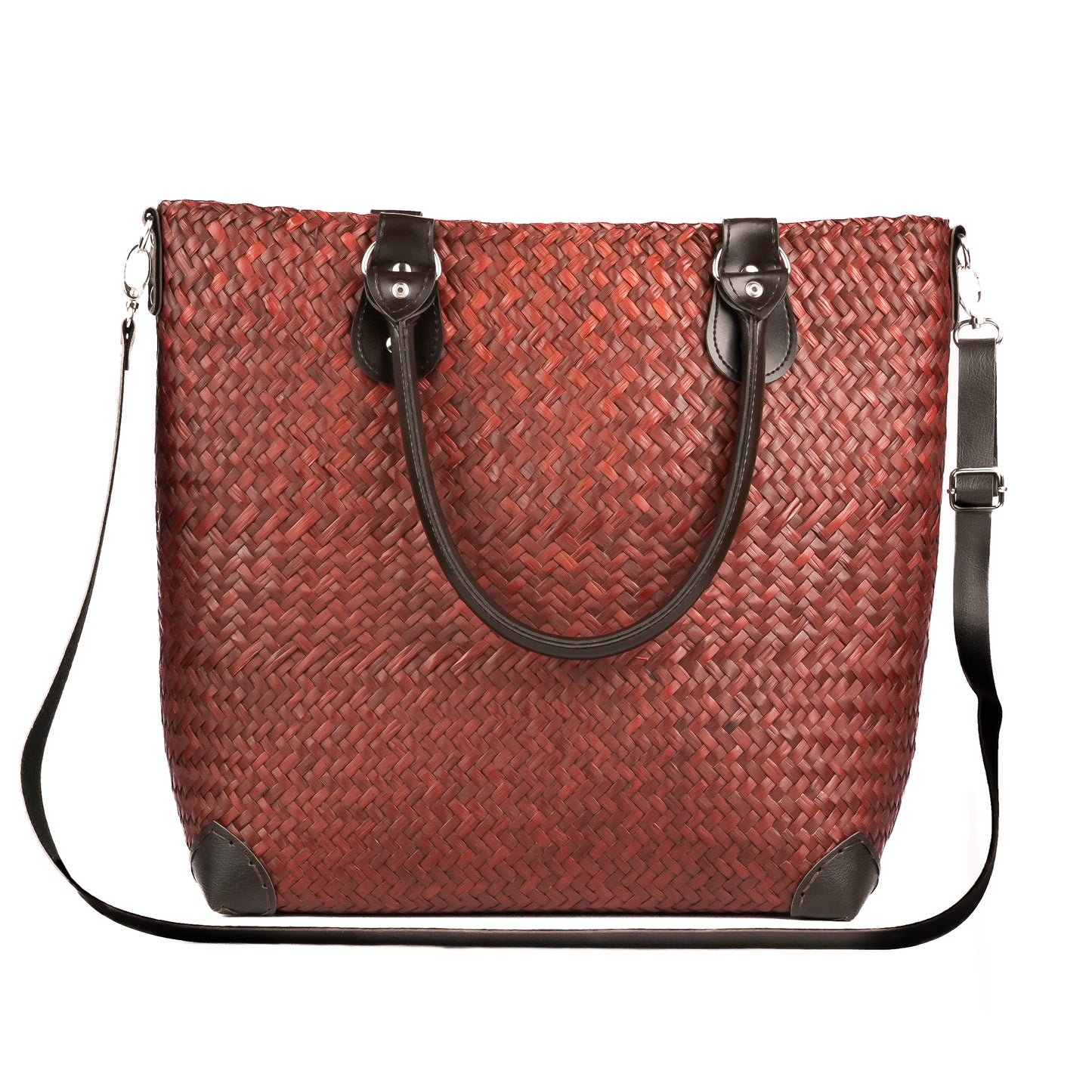 Carryall Tote Bag (Recrafted) Burgundy