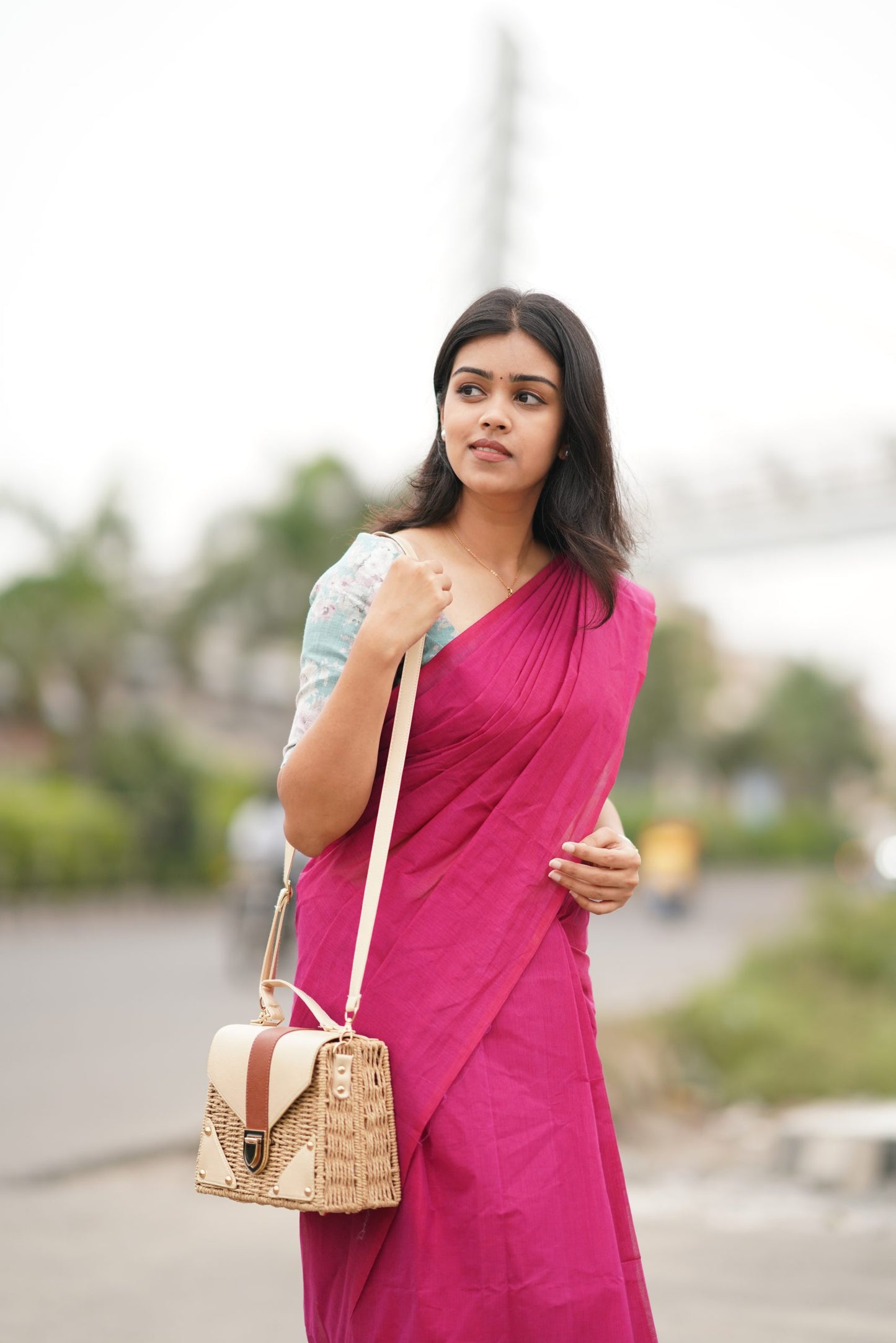 Crossbody Strawbag