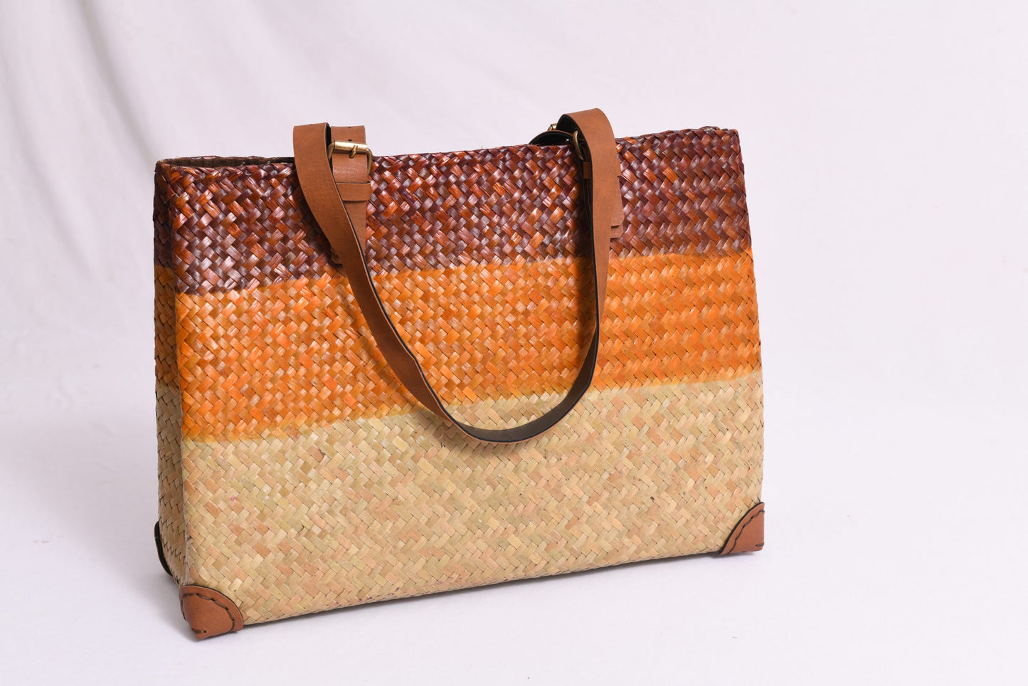 Straw Shopper Bag