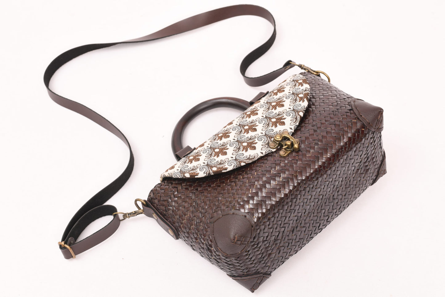 Medium Size Woven Slingbag