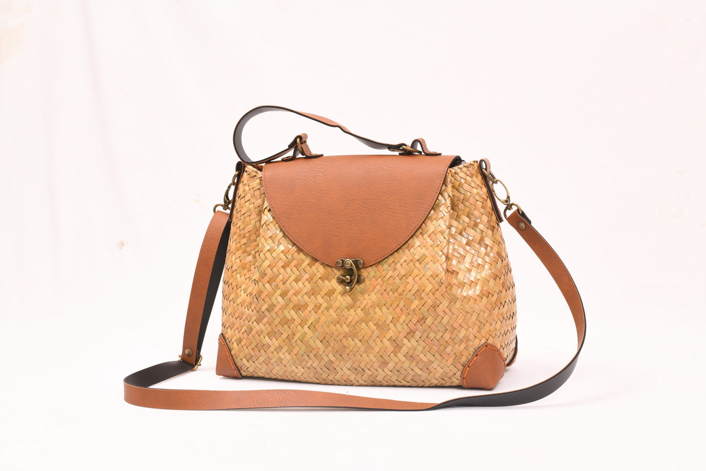 Natural Classic Vintage Handmade Bag