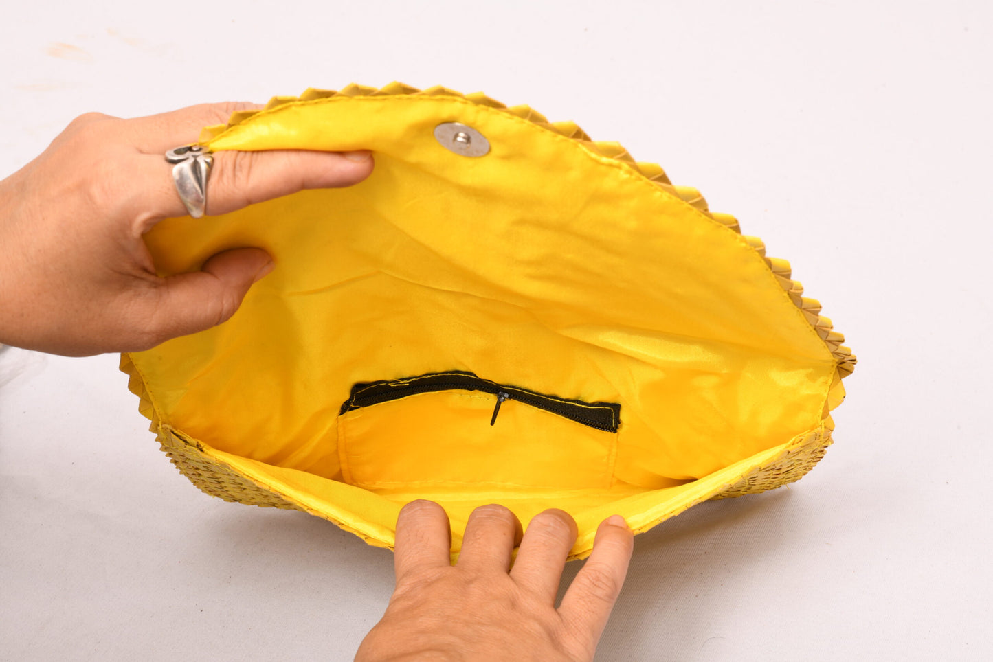 Palmleaf Clutch