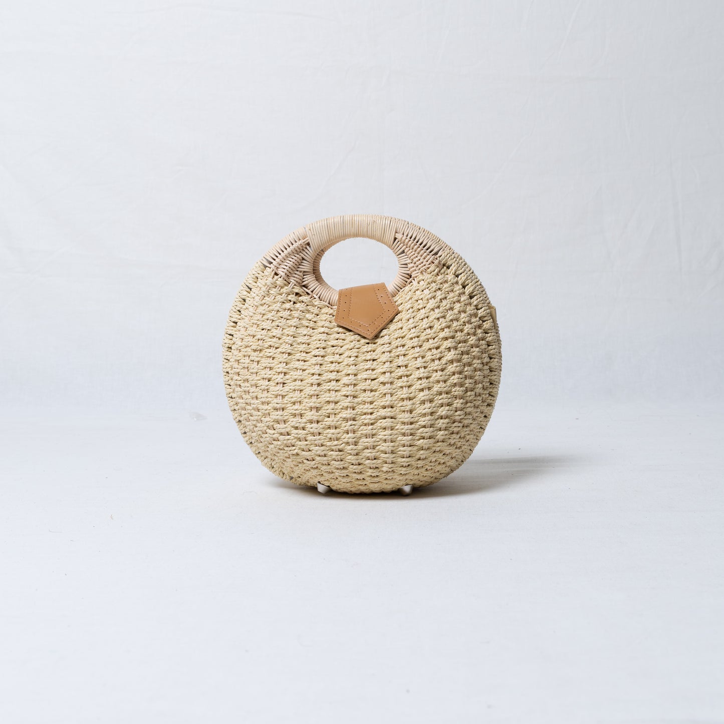Women Nest Straw Bag - Ivory