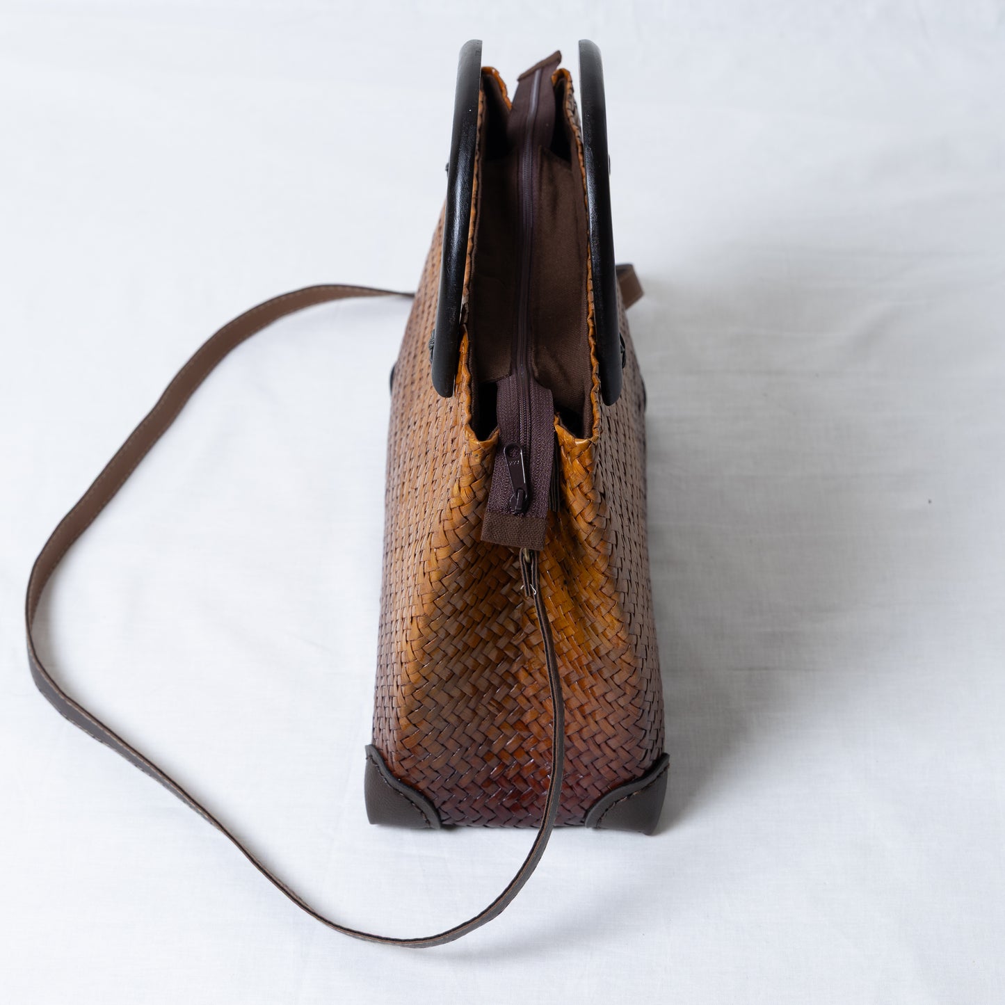 Duet Weave Bag (tan brown)