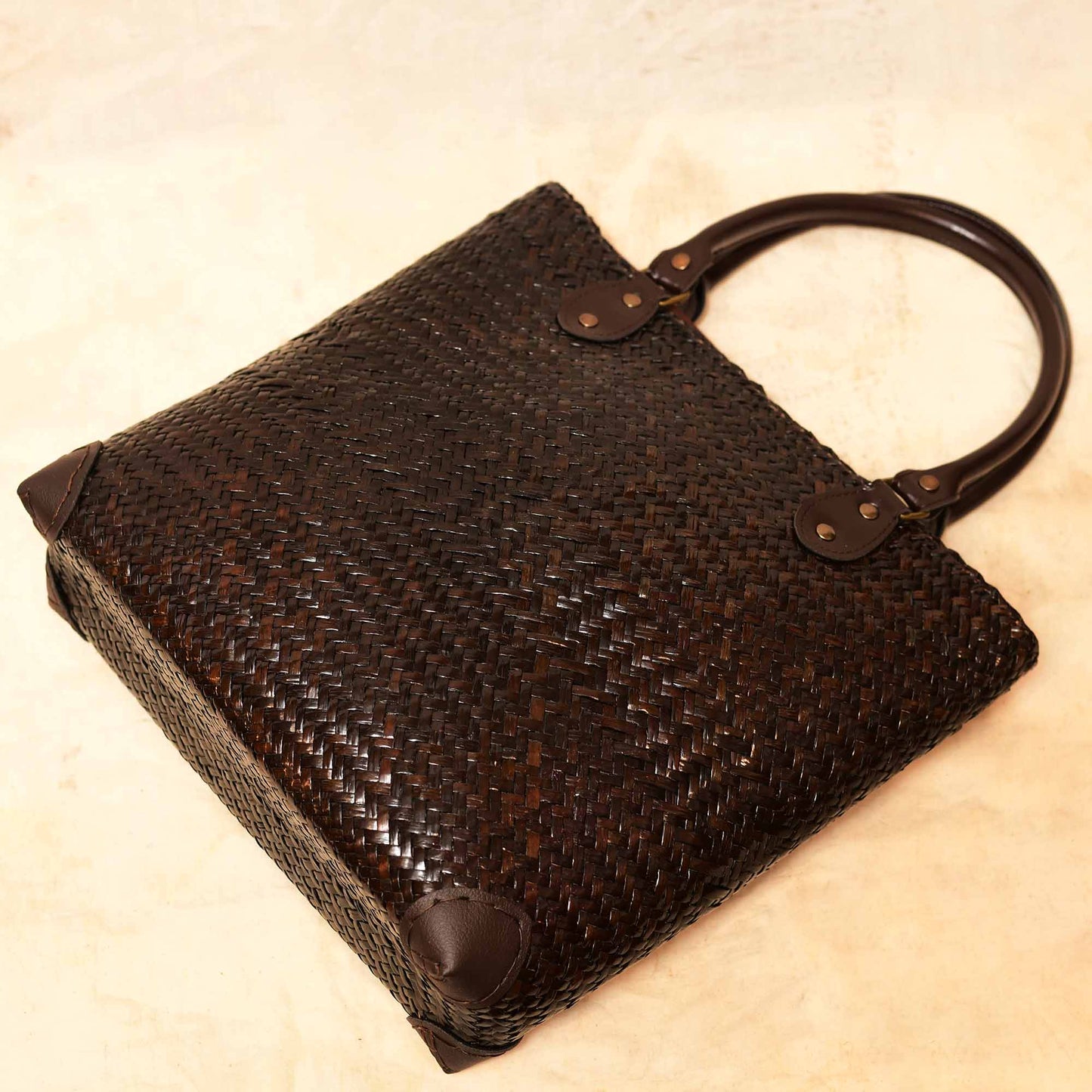 The Carryall Tote - Dark Brown