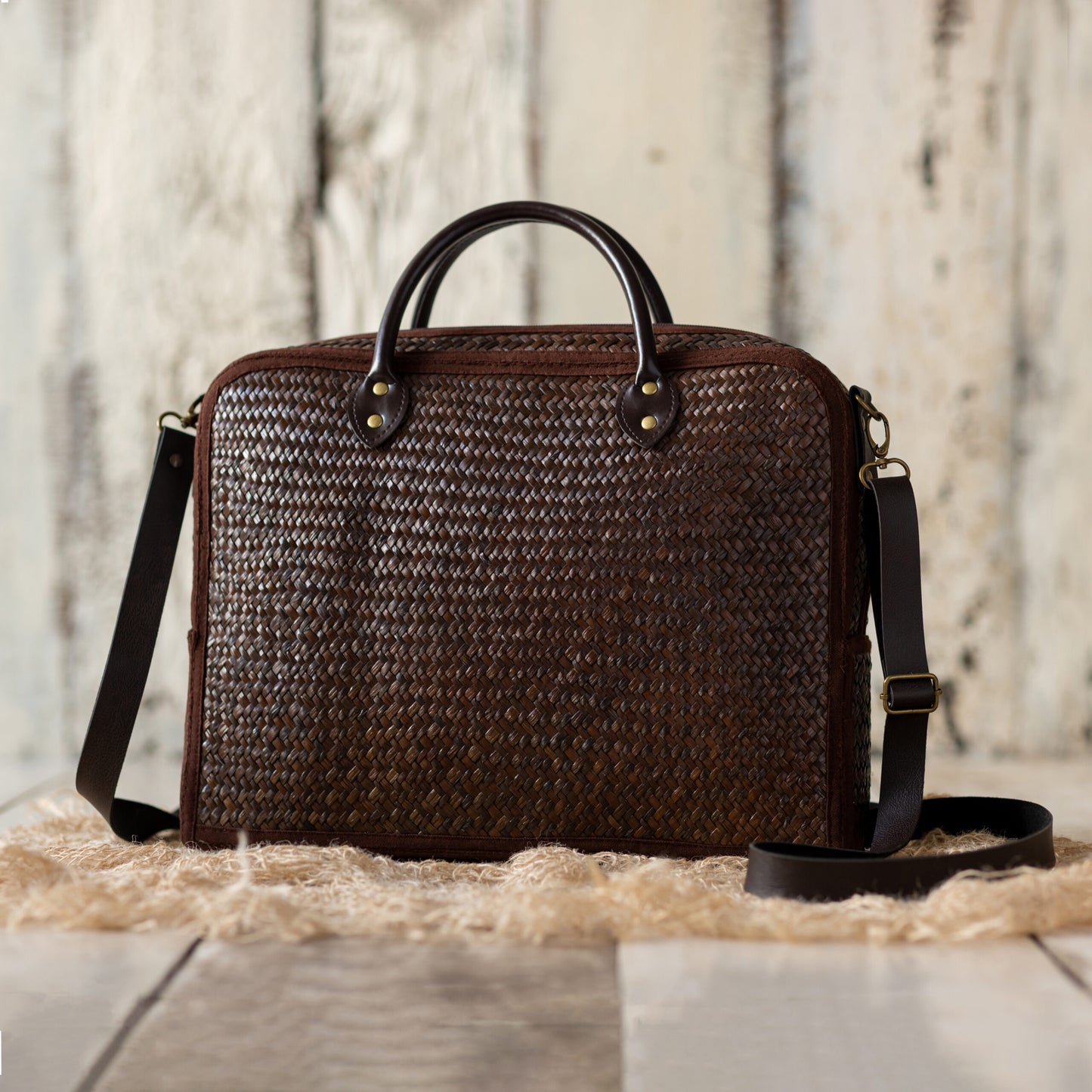 15 inch Woven Laptop Bag
