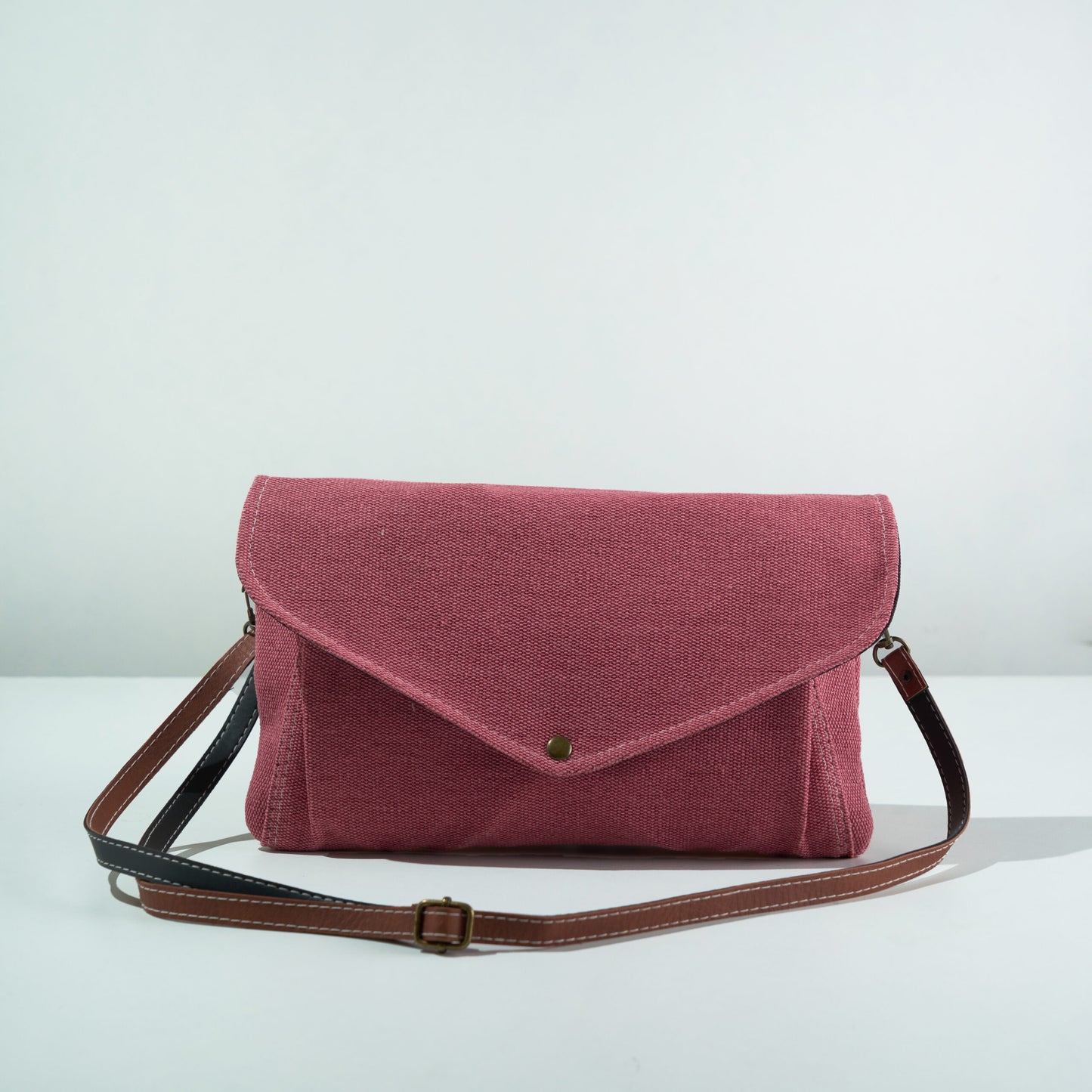 Sweet Pink canvas fabric Sling bag