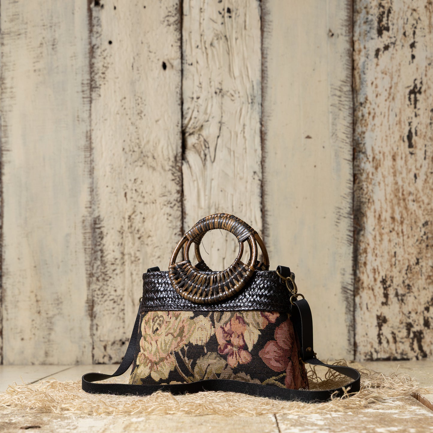 Willow Bloom Bag (Medium 10*7) - Misty Black
