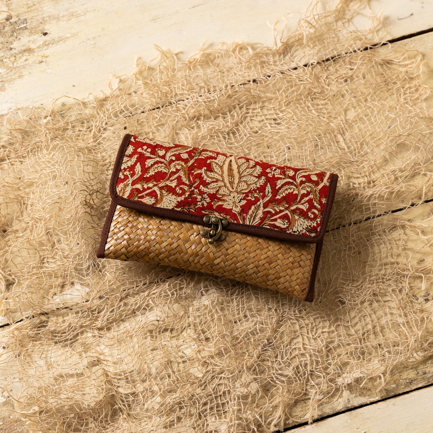 Crafted Clutch (Natural Pattern 1)