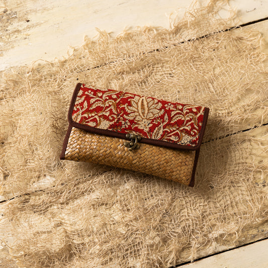 Crafted Clutch (Natural Pattern 1)