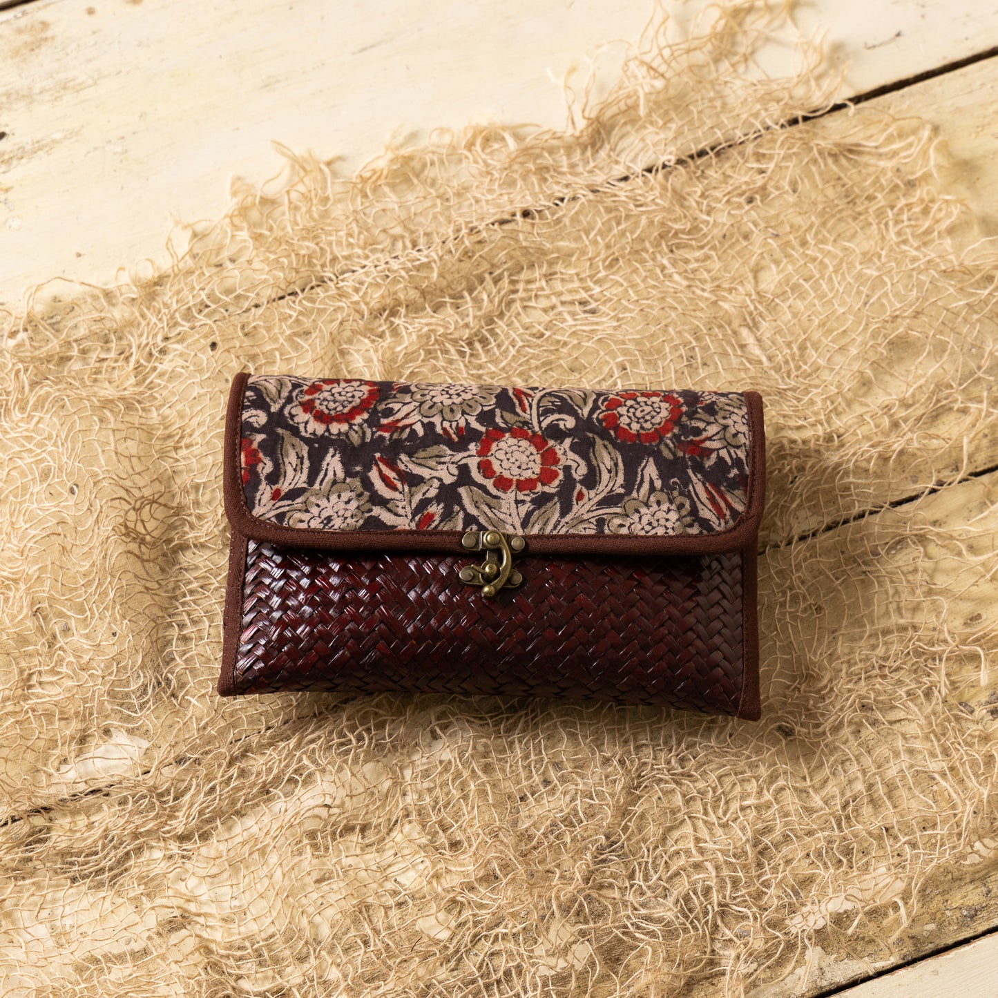 Crafted Clutch (Burgundy)
