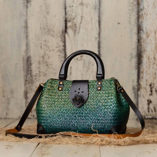 Mirage Weave Teal Green