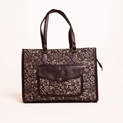 WorkWorld Tote (Floral Motif)