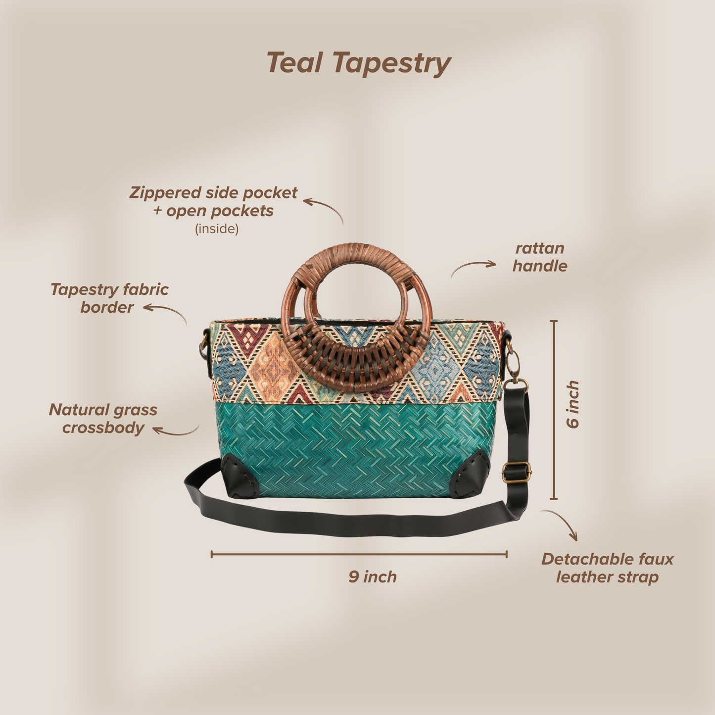 Teal Tapestry
