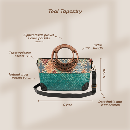 Teal Tapestry