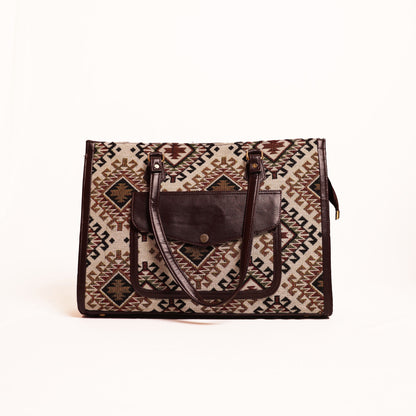 WorkWorld Tote (Aztec Print)