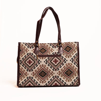 WorkWorld Tote (Aztec Print)