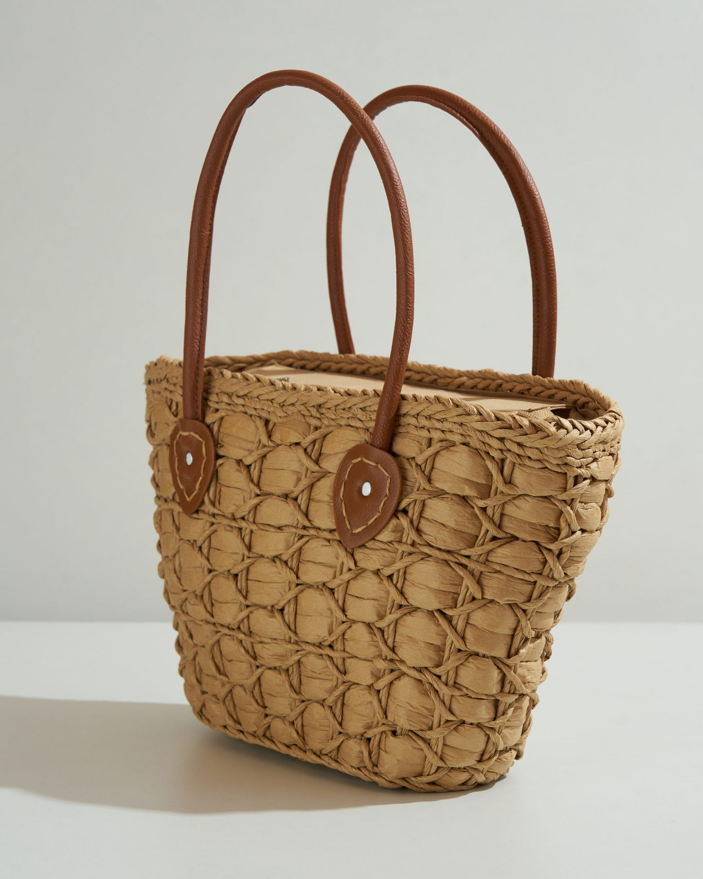 Brown Strawbag