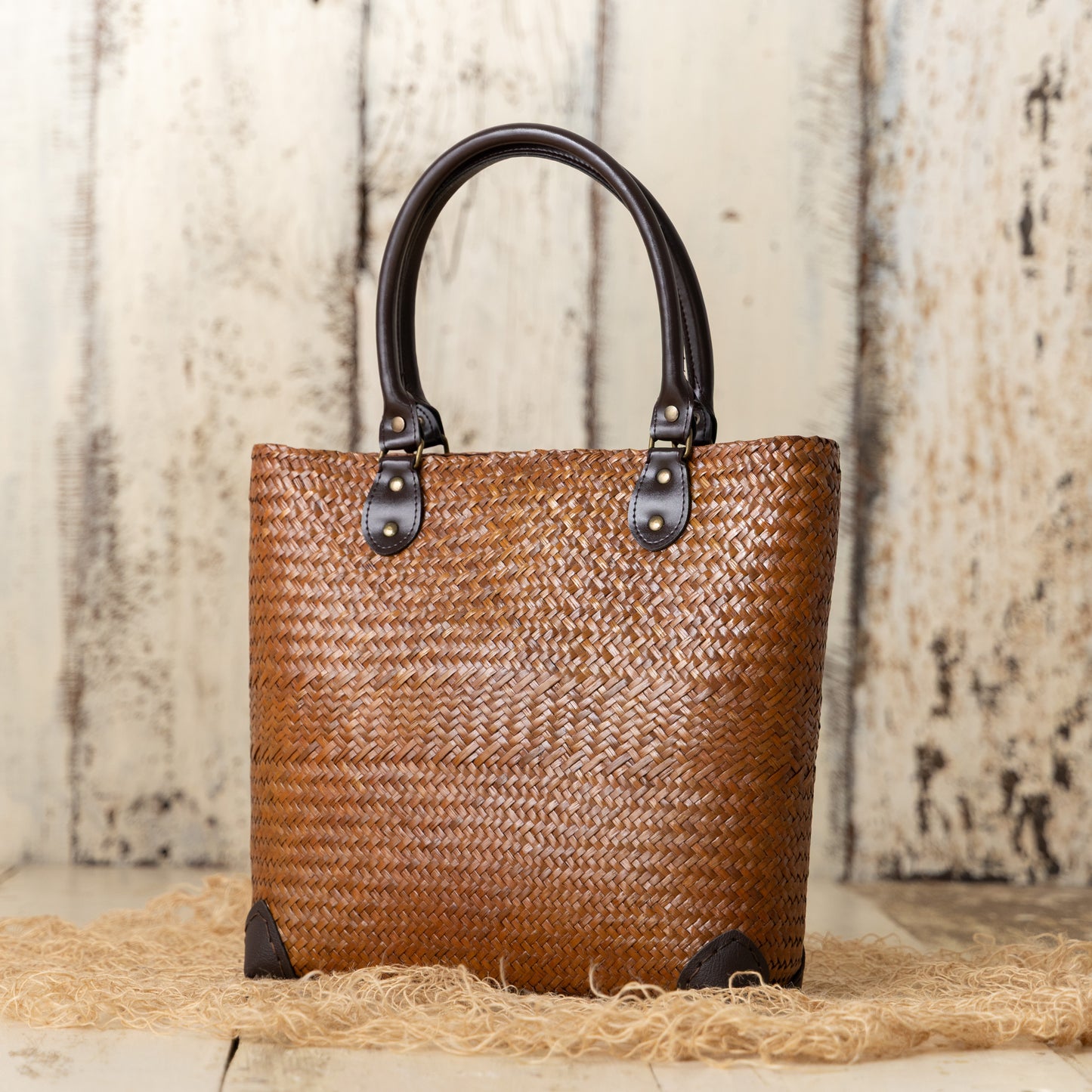 The Carryall Tote - Cinnamon Brown