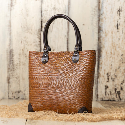The Carryall Tote - Cinnamon Brown