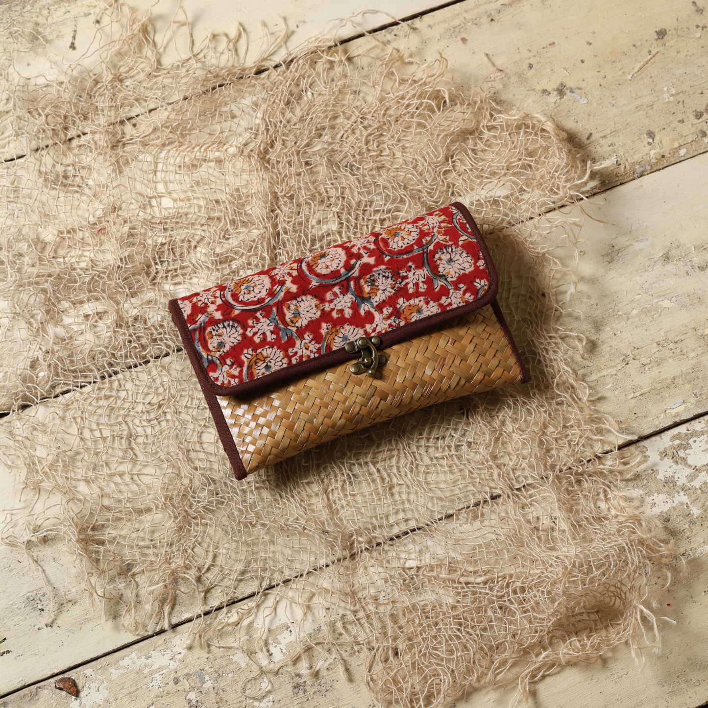 Crafted Clutch (Natural Pattern 2)