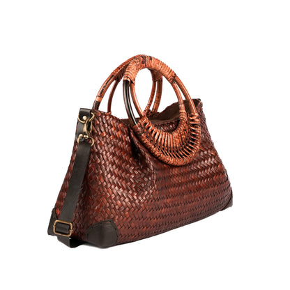 Woven Tales (Maroon)