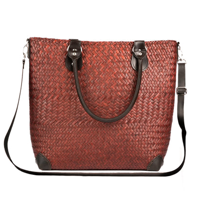 Carryall Tote Bag (Recrafted) Burgundy