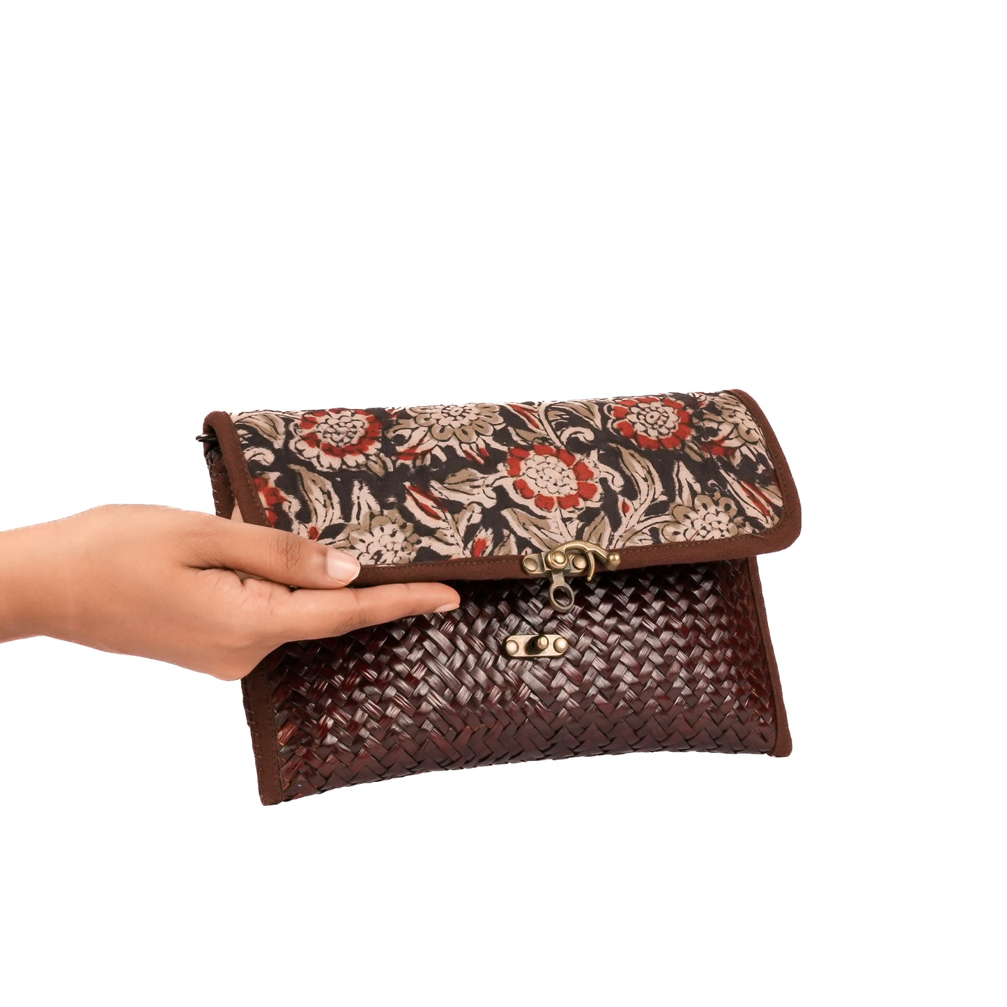 Crafted Clutch (Burgundy)