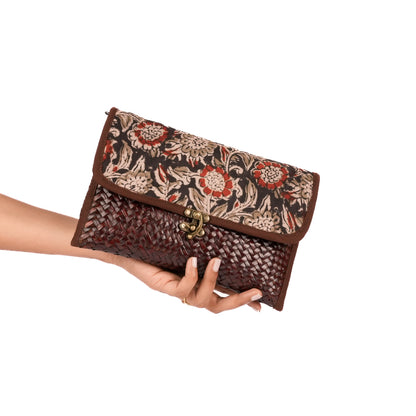 Crafted Clutch (Burgundy)