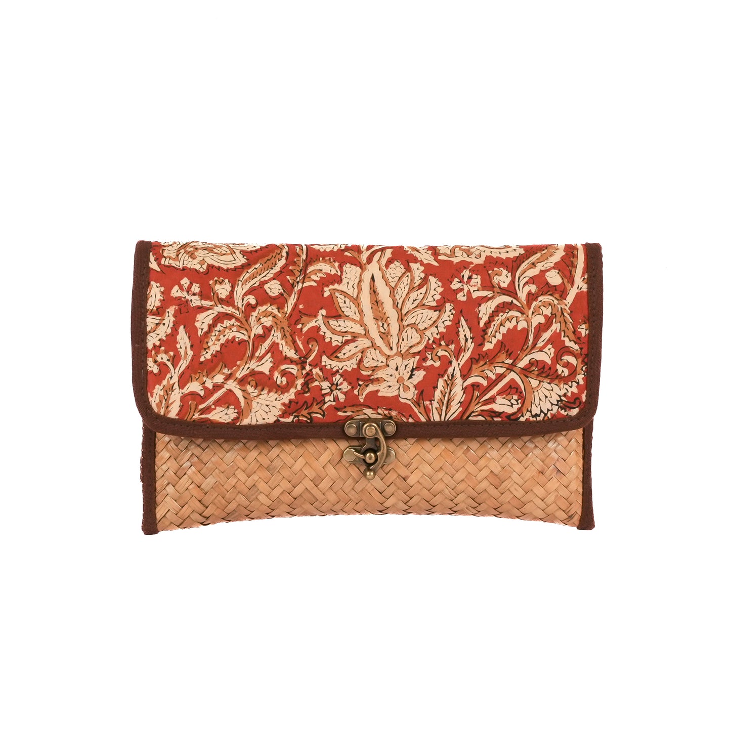 Crafted Clutch (Natural Pattern 1)