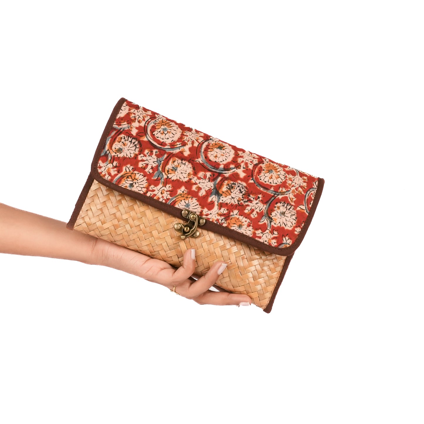Crafted Clutch (Natural Pattern 2)