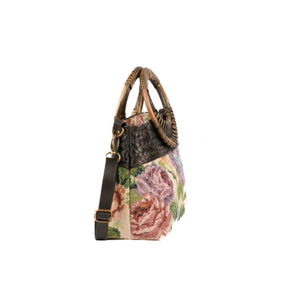 Willow Bloom Bag (Medium 10*7) - Ivory green