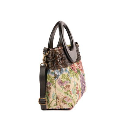 Willow Bloom Bag (Big 12*8) - Ivory green