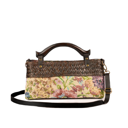 Willow Bloom Bag (Slim 12* 6) - Ivory Green