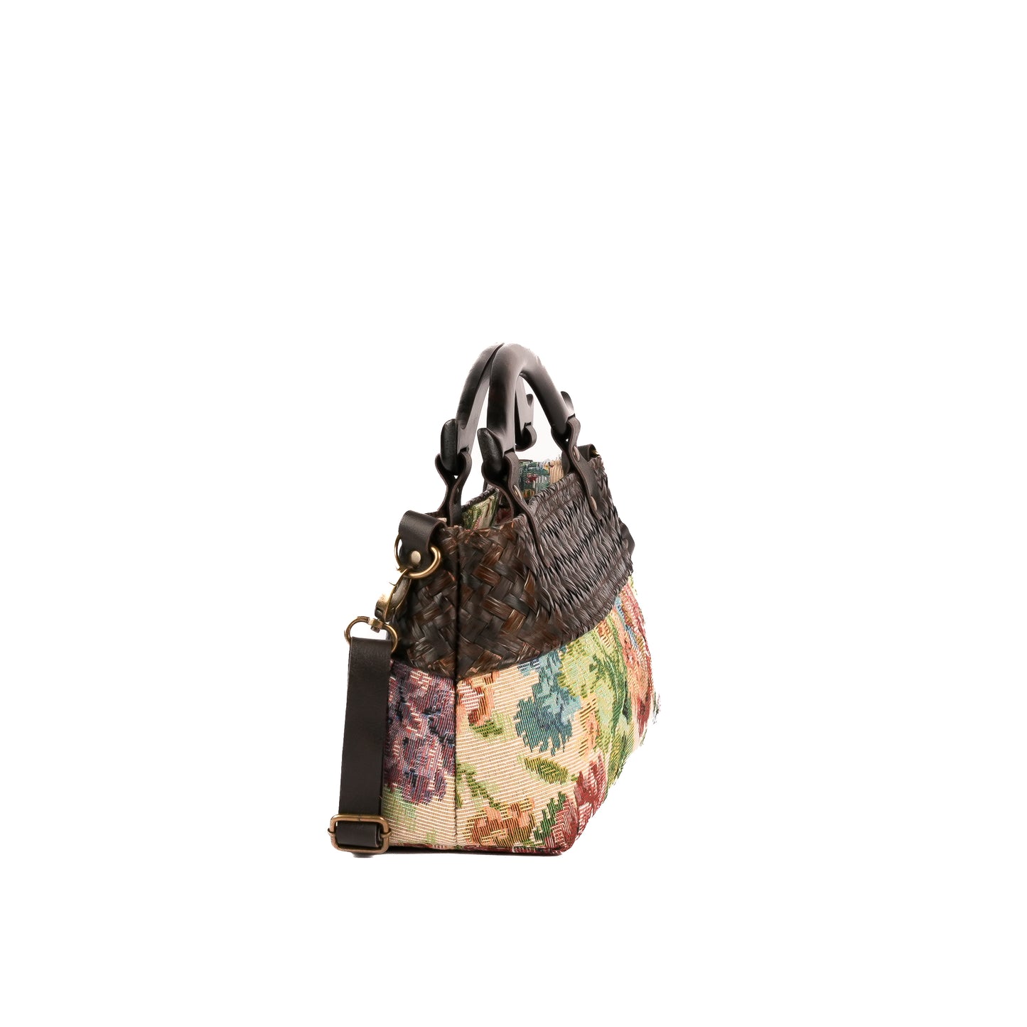 Willow Bloom Bag (Slim 12* 6) - Ivory Green