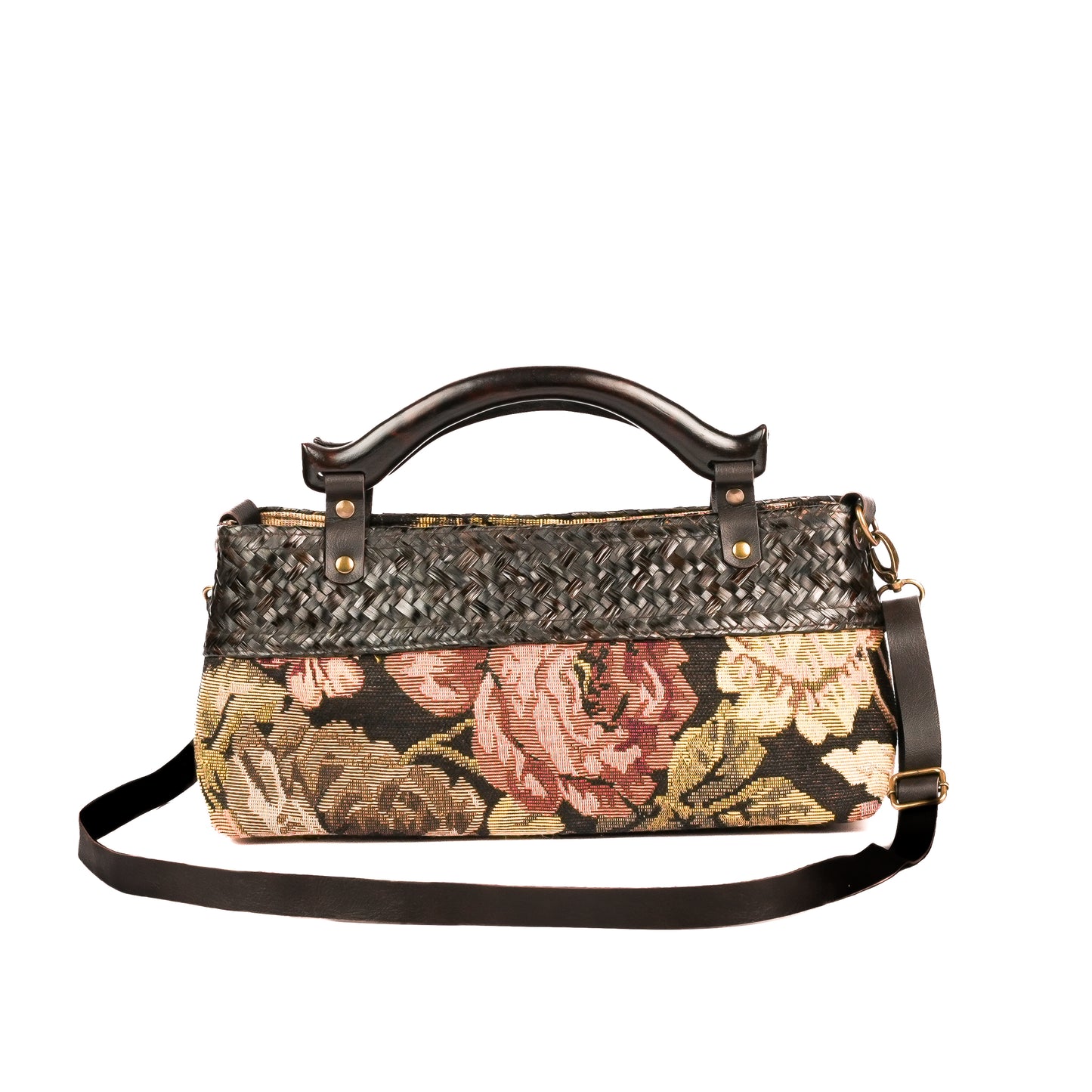 Willow Bloom Bag (12*6) - Misty Black