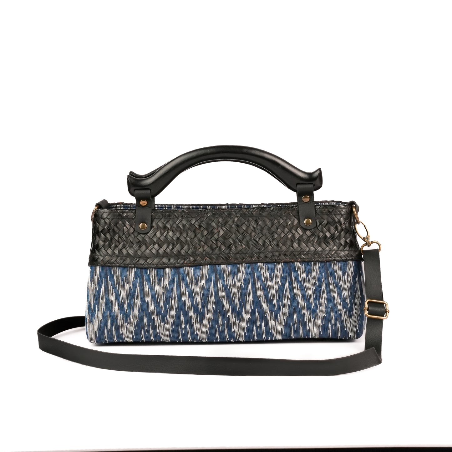 Compact Ikkat Bag (pattern 2)