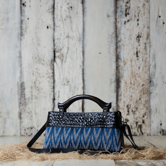 Compact Ikkat Bag (pattern 2)